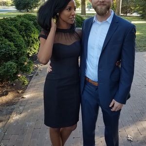 Maggy London black cocktail dress